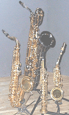 [Saxophones]